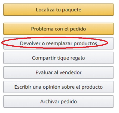 Teléfono devoluciones Amazon